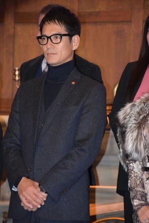 『そして誰もいなくなった』制作発表記者会見に出席した、沢村一樹