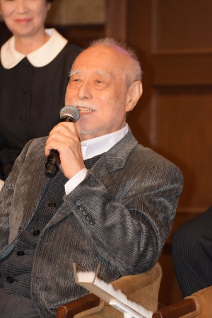 『そして誰もいなくなった』制作発表記者会見に出席した、津川雅彦