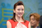 永野芽郁、『ひるなかの流星』完成披露試写会舞台挨に登場