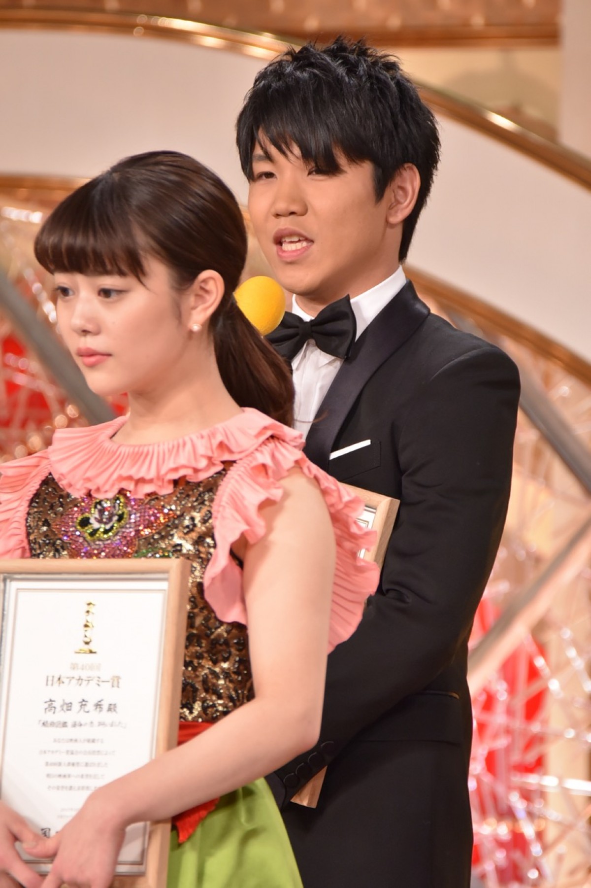 ＜日本アカデミー賞＞新人俳優賞の高畑充希、有言実行!?「願いが叶った！」