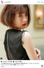 【写真】トリンドル玲奈、真っ赤な口元のセクシーショットに反響「どんどんエロチックに」
