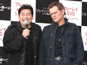 サンドウィッチマン、『ジェイソン・ボーン』BD＆DVDリリース記念イベントに登場