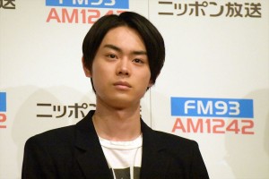 ニッポン放送“春の新番組”パーソナリティ発表記者会見に出席した、菅田将暉