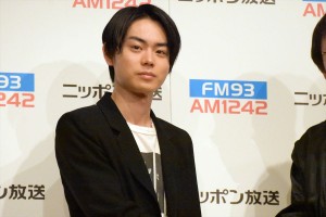 ニッポン放送“春の新番組”パーソナリティ発表記者会見に出席した、菅田将暉