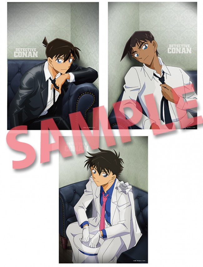 カッコ良すぎ 名探偵コナン 新一 平次 キッドの描き起こしイラストグッズ発売 17年3月11日 写真 アニメ ニュース クランクイン
