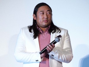 秋山竜次、『夜は短し歩けよ乙女』完成披露上映会にて