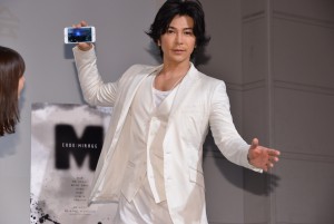 武田真治、『CODE：M コードネームミラージュ』製作発表記者会見に出席