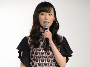福原遥、『チア☆ダン』初日舞台挨拶に出席
