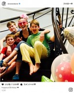 【写真】シャロン・ストーン、59歳の誕生日に息子3人と一緒の写真を公開