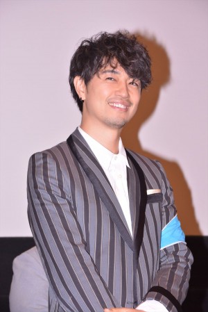 『ブルーハーツが聴こえる』公開直前プレミア上映会に出席した、斎藤工