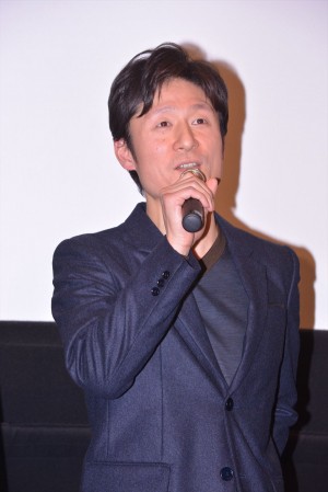 『ブルーハーツが聴こえる』公開直前プレミア上映会に出席した、李相日監督