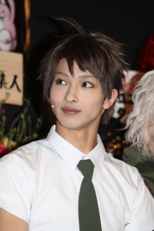 横浜流星『スーパーダンガンロンパ2 THE STAGE～さよなら絶望学園～2017』囲み取材にて