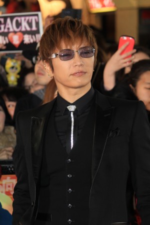 GACKT、映画『キングコング：髑髏島の巨神』ジャパンプレミアに登場