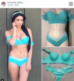 “ディズニー・プリンセス”にインスパイアされたビキニ　※「Enchanted Bikinis」インスタグラム