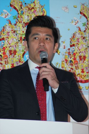 「島ぜんぶでおーきな祭 第9回沖縄国際映画祭」概要発表会見に出席した、 ガレッジセール