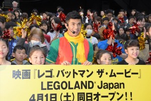 小島よしお『レゴバットマン ザ・ムービー』ジャパンプレミアにて