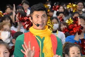 小島よしお『レゴバットマン ザ・ムービー』ジャパンプレミアにて