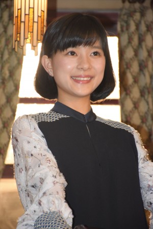 NHK朝の連続テレビ小説バトンタッチセレモニーに出席した、芳根京子