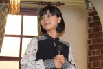 NHK朝の連続テレビ小説バトンタッチセレモニーに出席した、芳根京子