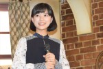 NHK朝の連続テレビ小説バトンタッチセレモニーに出席した、芳根京子