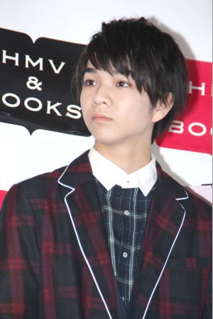 M！LKカレンダー先行販売イベントに出席した、メンバーの塩崎太智