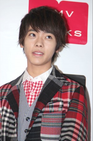 M！LKカレンダー先行販売イベントに出席した、メンバーの山崎悠稀