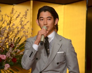 『西郷どん』出演者発表会にて