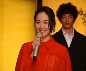 『西郷どん』出演者発表会にて