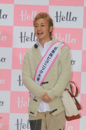 1日家族ピクニック大使 就任記者発表会に出席した、つるの剛士