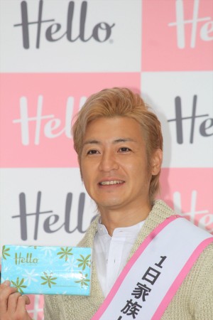 1日家族ピクニック大使 就任記者発表会に出席した、つるの剛士