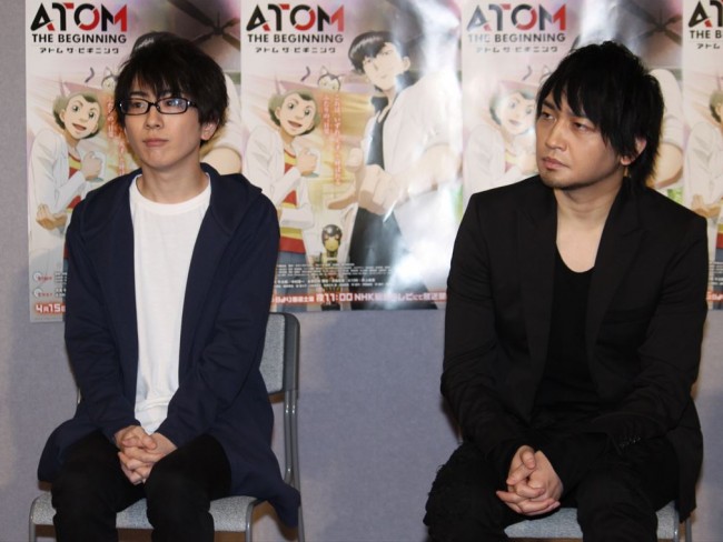 NHK／二次使用不可／但し本作の広報ではOK／アニメ『アトム　ザ・ビギニング』試写会20170327