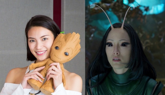 映画『ガーディアンズ・オブ・ギャラクシー:リミックス』で、新キャラクター“マンティス”を演じる秋元才加