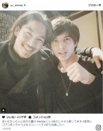 【写真】城田優、“会いたかった人”AKIRAと再会　「GTOだ！」とファン歓
