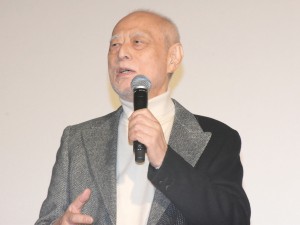 津川雅彦、映画『たたら侍』完成披露上映会に出席