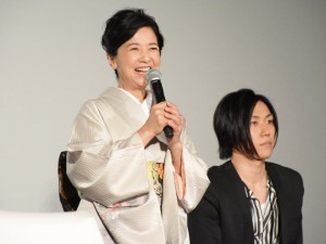 宮崎美子、早乙女太一、映画『たたら侍』完成披露上映会に出席