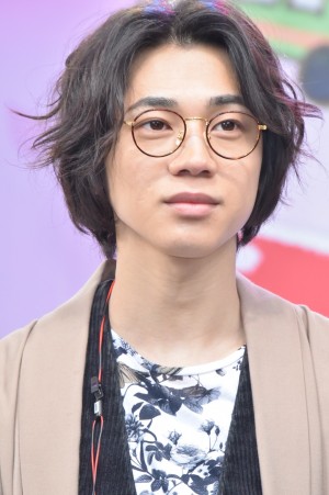 ドラマ『3人のパパ』制作発表イベントに出席した三津谷亮