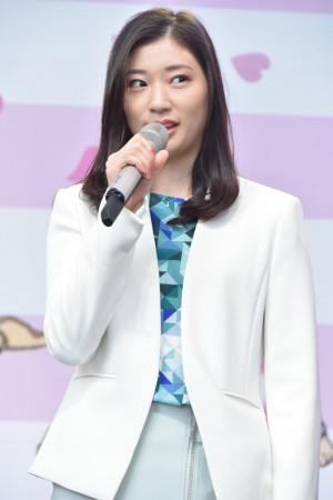 ドラマ『3人のパパ』制作発表イベントに出席した相楽樹