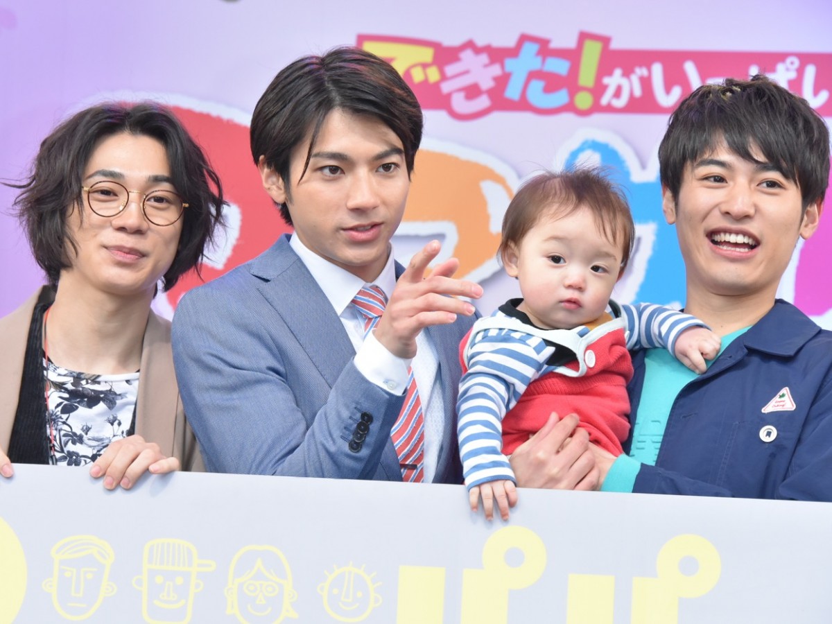 堀井新太、赤ちゃんとの共演に充実感「奇跡の瞬間がいくつも撮れている」