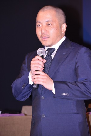 白石和彌監督、『孤狼の血』製作発表会見にて