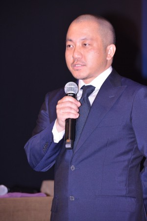 白石和彌監督、『孤狼の血』製作発表会見にて