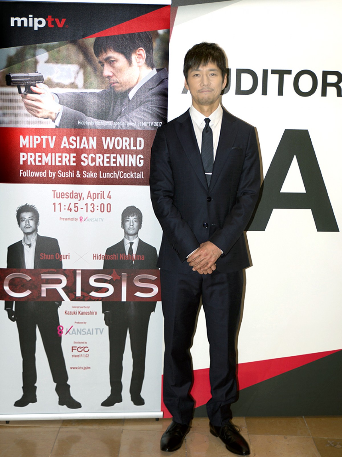 『CRISIS』西島秀俊、カンヌからメッセージ到着「すごい注目度で、正直驚いている」