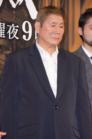 ビートたけし、「テレビ東京開局記念日 ドラマ特別企画『破獄』」記者会見に出席