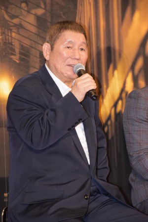 ビートたけし、「テレビ東京開局記念日 ドラマ特別企画『破獄』」記者会見に出席