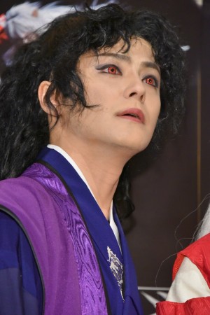 舞台『犬夜叉』囲み会見にて