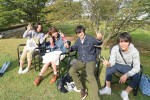 『四月は君の嘘』広瀬すず、山崎賢人、石井杏奈、中川大志のオフショット写真