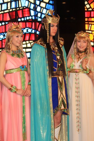 ミュージカル『王家の紋章』初日前日囲み取材の様子