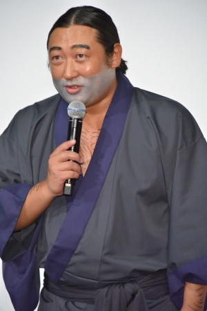 秋山竜次、『夜は短し歩けよ乙女』初日舞台挨拶にて