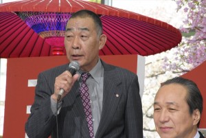 でんでん、『緊急取調室』制作発表会見にて