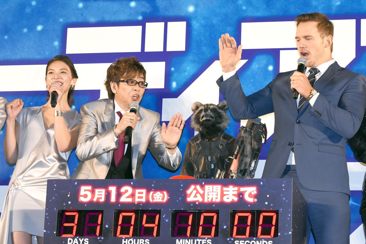 『ガーディアンズ』キャスト来日！吹替えの遠藤憲一は抜擢理由に「俺やらなくても…」