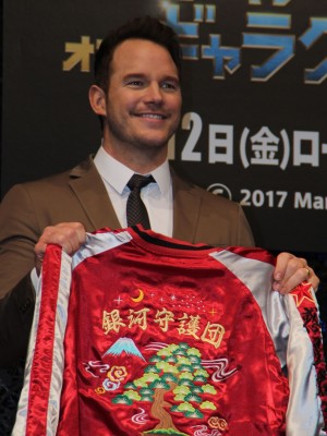 クリス・プラット、『ガーディアンズ・オブ・ギャラクシー：リミックス』アジア合同記者会見にて